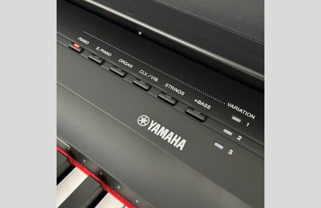Yamaha P-125 Satin Black Home Stand Digital Piano, Used - Complete Package (SN:BBAP01582) - Image 6